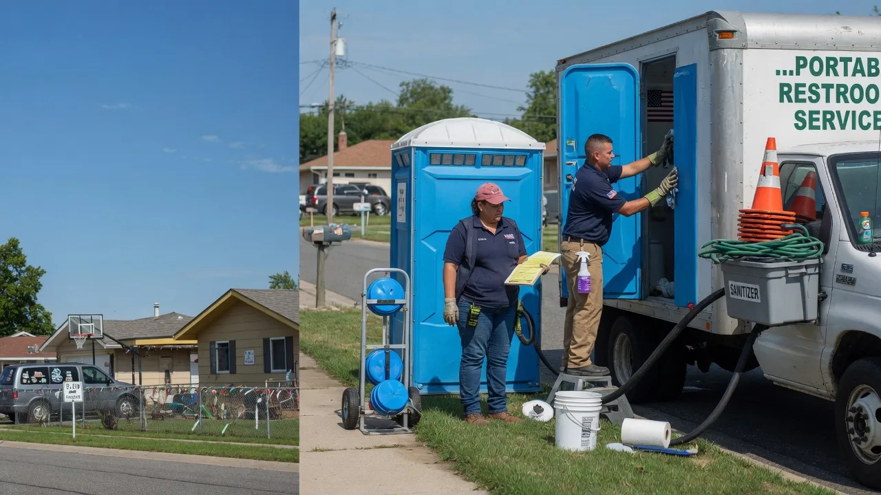 Portable Toilet Rental in Rudy, AR near me